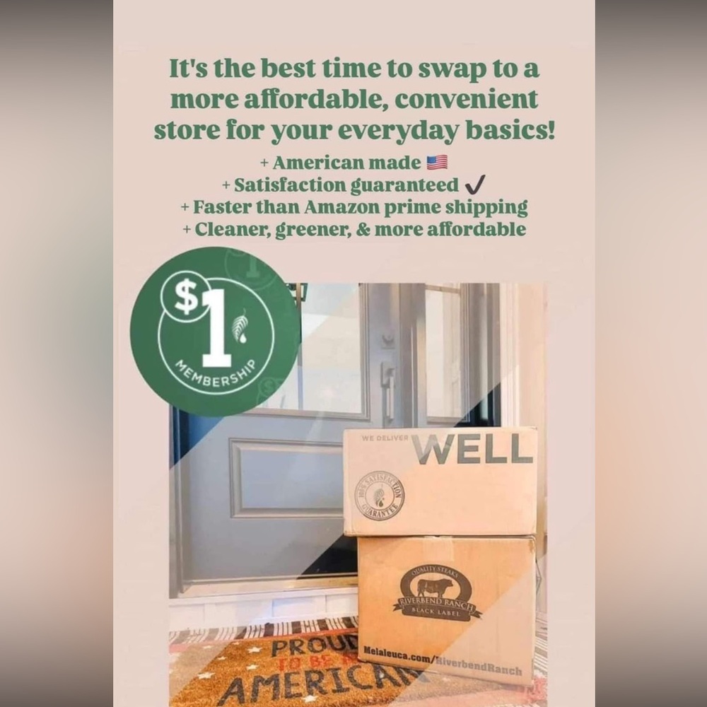 $1 to Join the wellness store